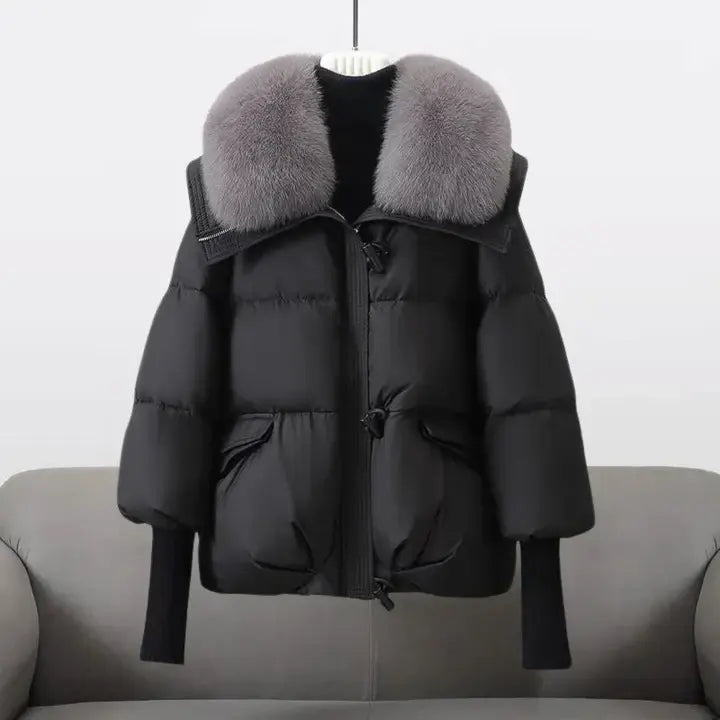 Victoria | Luxurious Fur Collar Winter Jacket