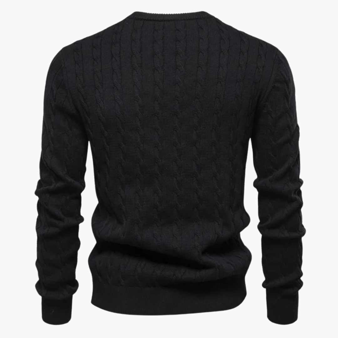 Luca Cable Knit Sweater