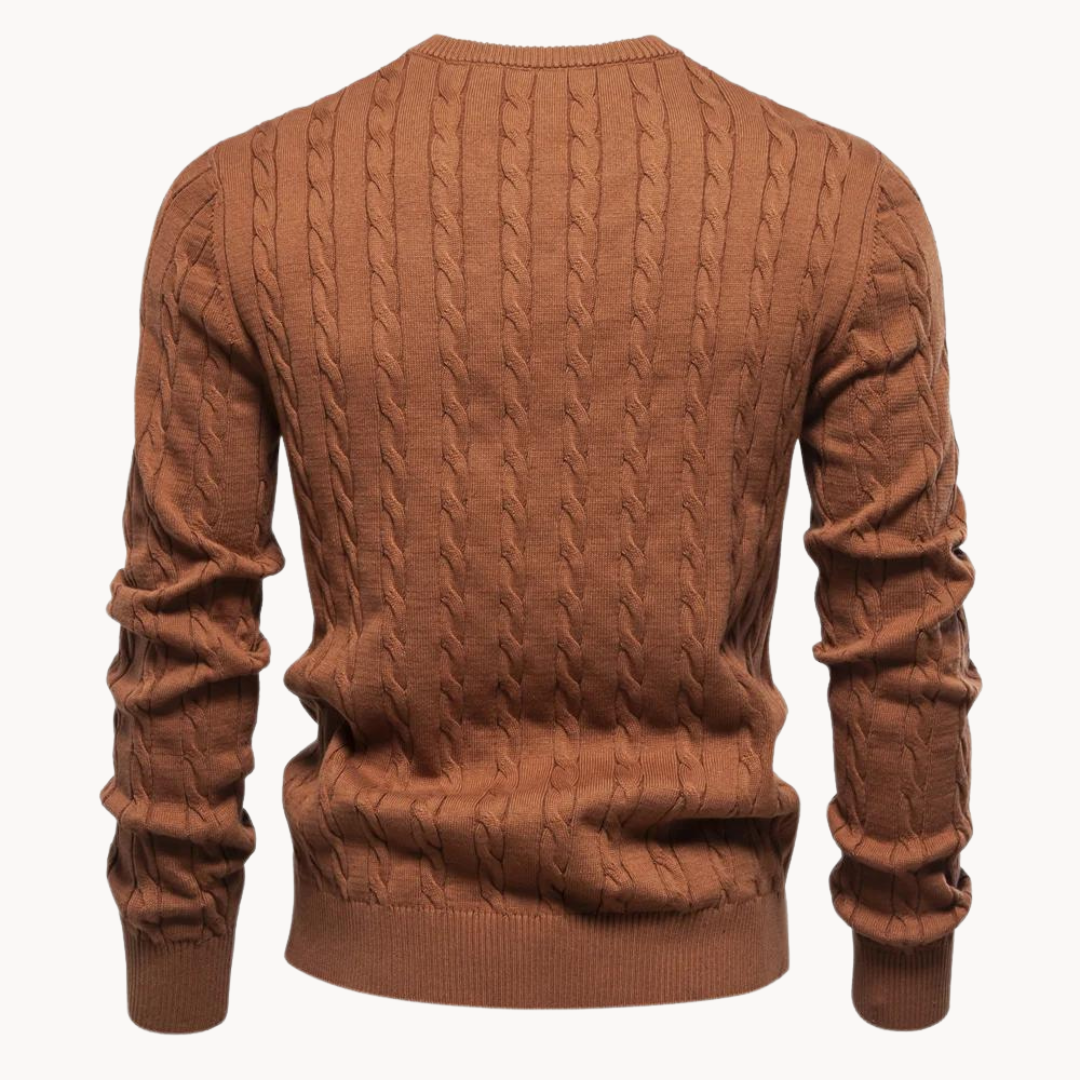 Luca Cable Knit Sweater