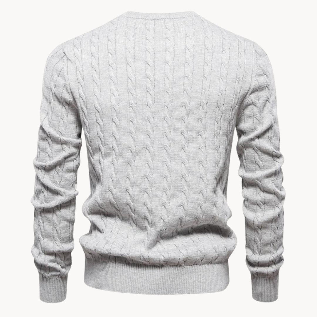 Luca Cable Knit Sweater