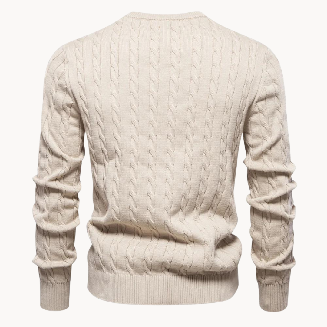 Luca Cable Knit Sweater