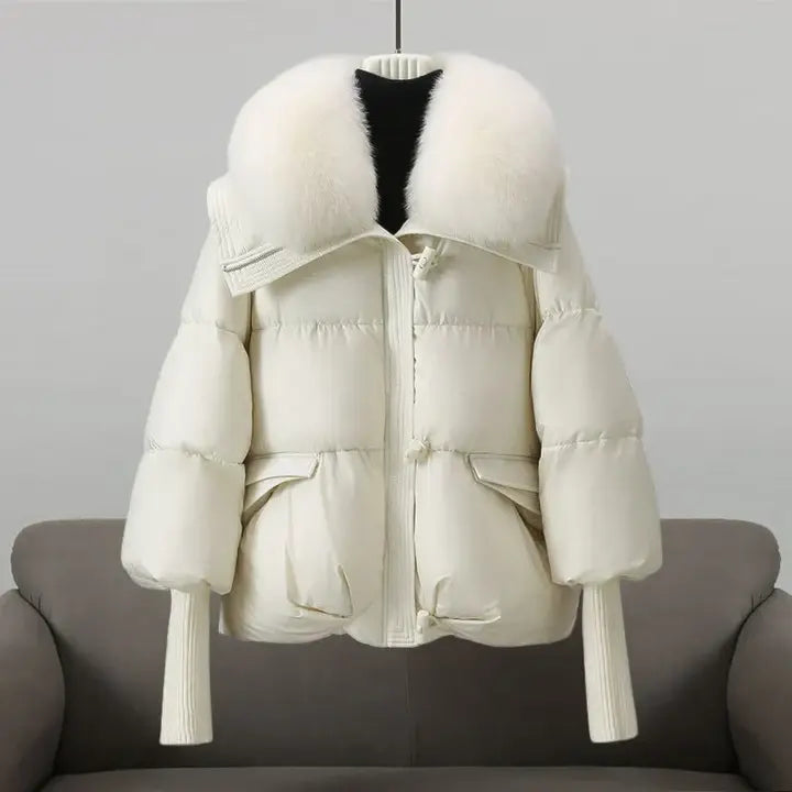 Victoria | Luxurious Fur Collar Winter Jacket