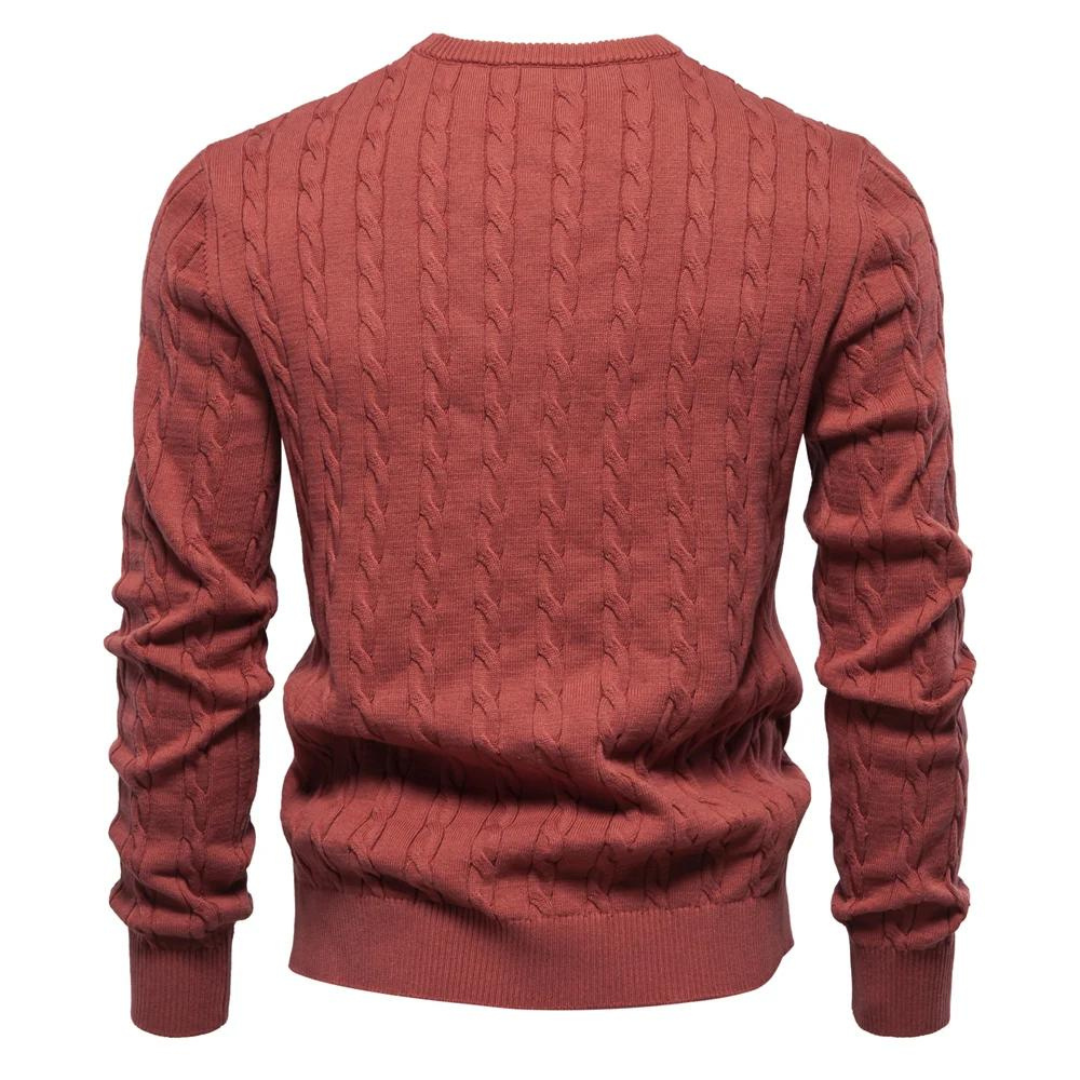 Luca Cable Knit Sweater