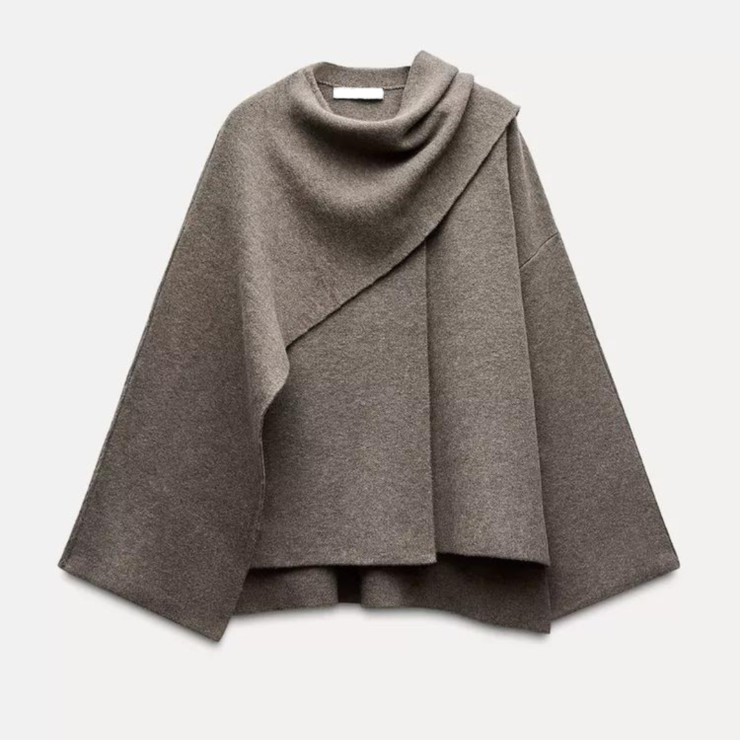 Eliza™ | Luxe Draped Cape