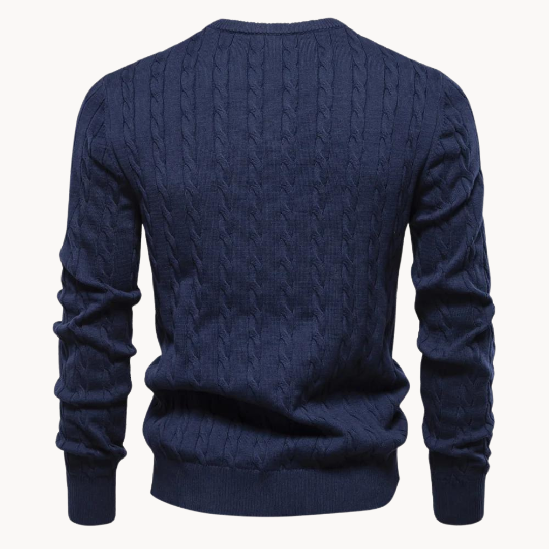 Luca Cable Knit Sweater