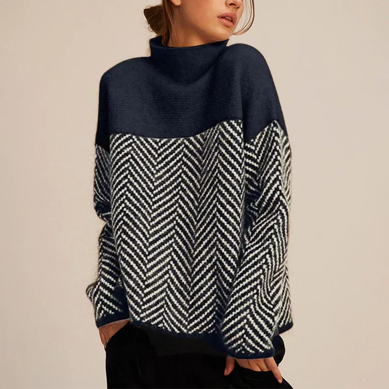 Sienna Knit Chevron Sweater