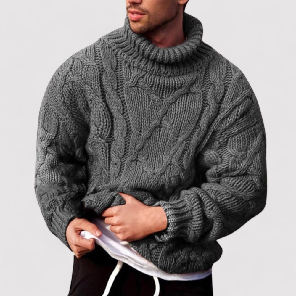 Montreux Knitted Winter Turtleneck Sweater