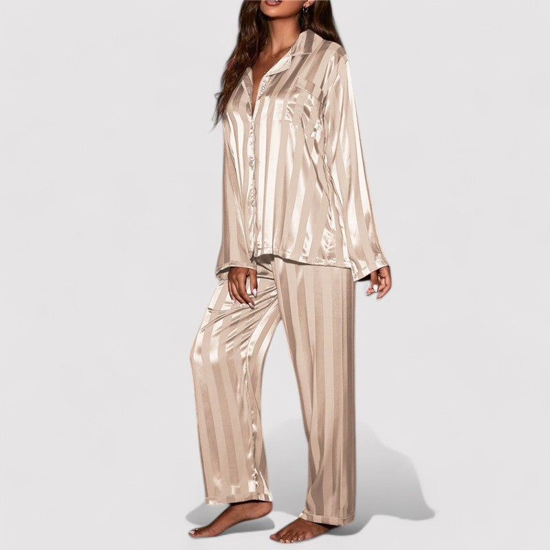 Noir Stylish Silk Pyjamas