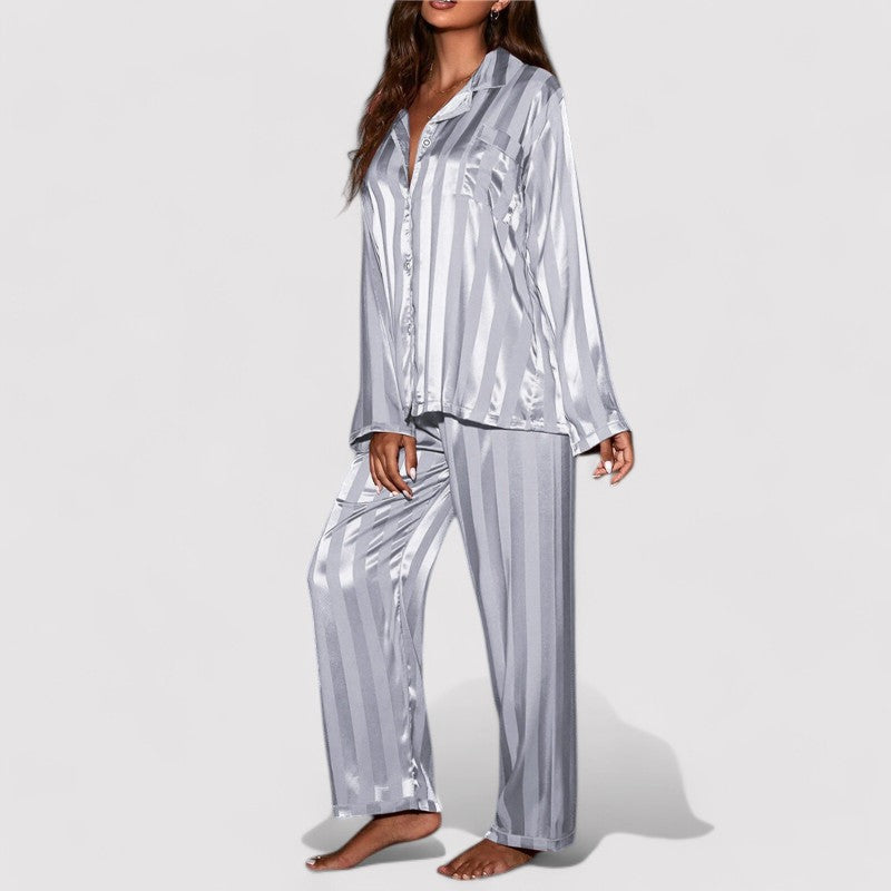 Noir Stylish Silk Pyjamas