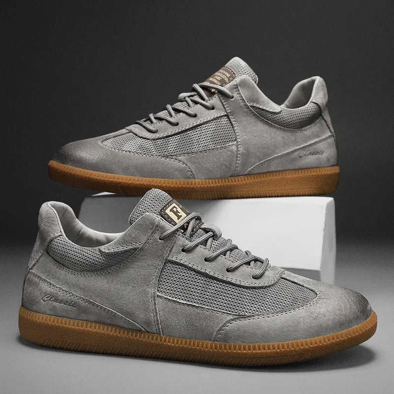 Suede Low-Cut Sneaker