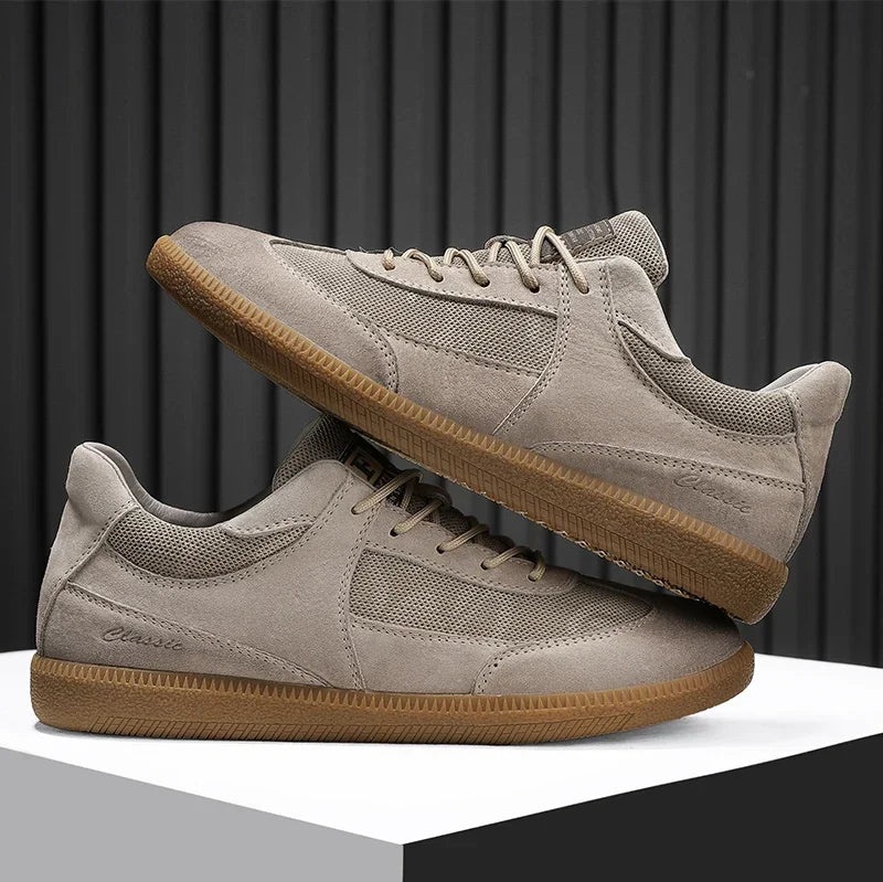 Suede Low-Cut Sneaker