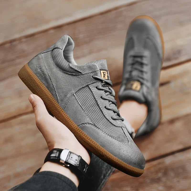 Suede Low-Cut Sneaker