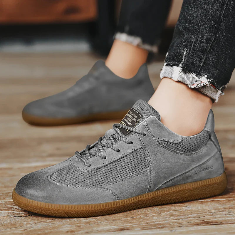 Suede Low-Cut Sneaker