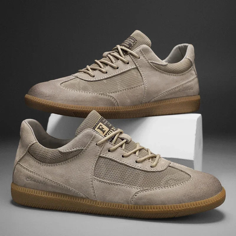 Suede Low-Cut Sneaker