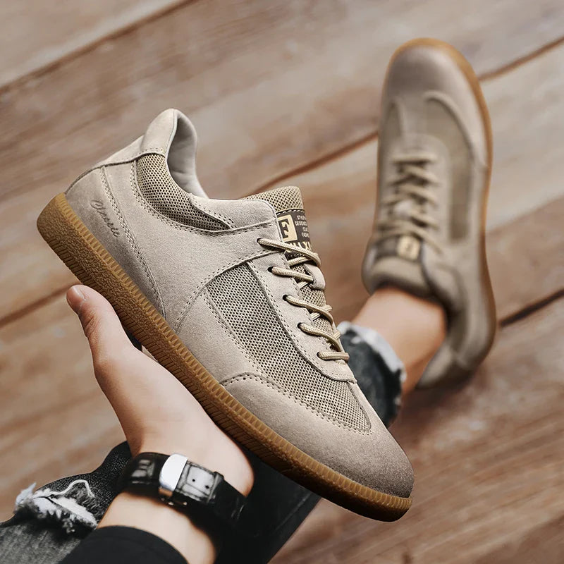 Suede Low-Cut Sneaker