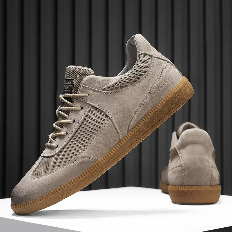 Suede Low-Cut Sneaker