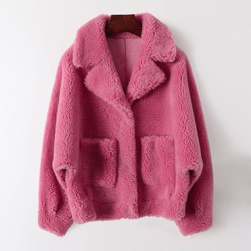 Bella Luxe Shearling Coat