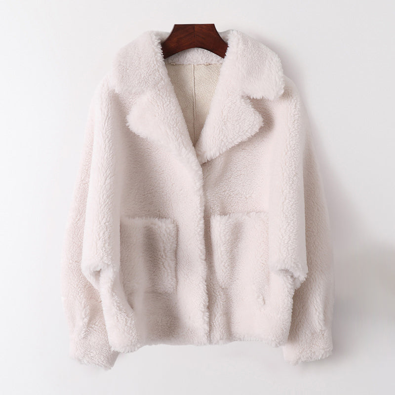 Bella Luxe Shearling Coat